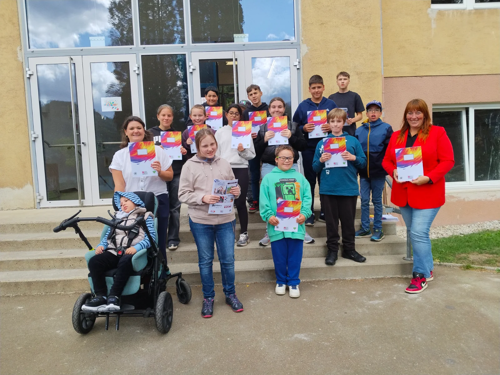 Allgemeine Sonderschule Kapfenberg Hefteübergabe